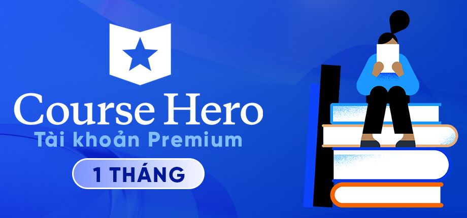 Course Hero Premium 1 tháng - Tài khoản 